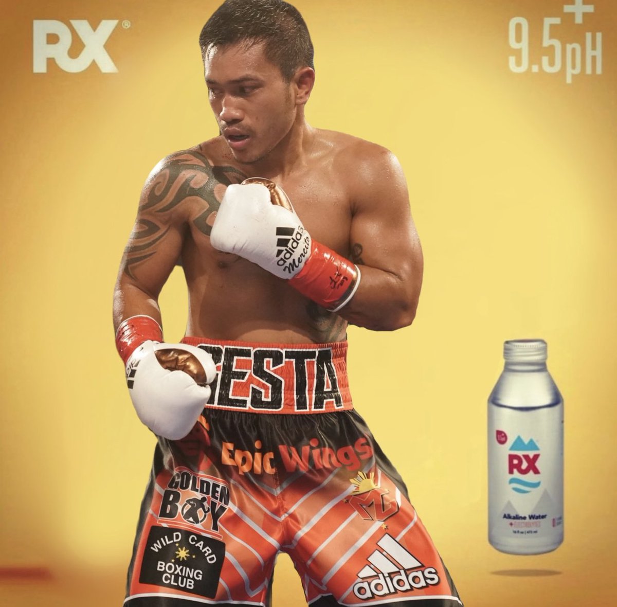 Stay cool and hydrated with <a href="/DrinkRxWater/">RX Water</a> 💦 #TeamRX #BestHydration #DrinkRX #WaterIsGood #H2O #Boxing #BoxingLife 

<a href="/WBCBoxing/">World Boxing Council</a> <a href="/wbccares/">WBC Cares</a> <a href="/adidas/">adidas</a> <a href="/EpicWNT/">Epic Wings N' Things</a> 

📸 <a href="/858London/">London Chris</a>