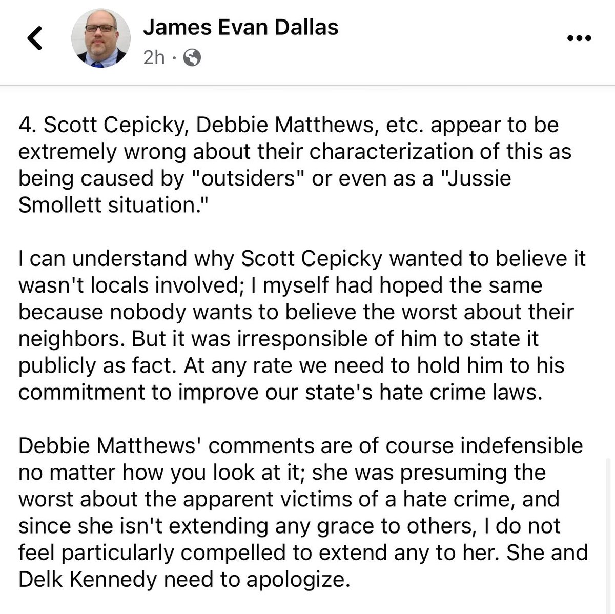 James Dallas, @MauryCountyDems chair, calls for an apology from former MAURY COUNTY GOP chair Debbie Matthews who called the KKK fliers a “Jussie Smollett Situation”, and @WKOMWKRM host Delk Kennedy for letting it happen (and calling KJP “Buckwheat”) 
https://t.co/4bd2qDccfy https://t.co/lmWF2XapP6