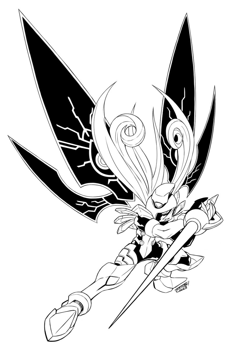 MMZ Final Bosses - Linearts