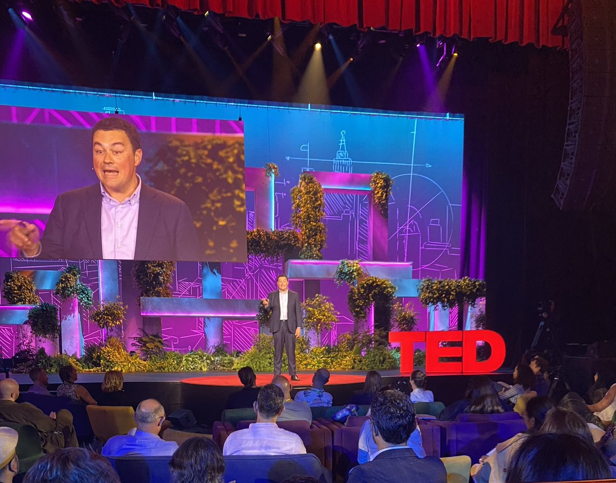 Huge thanks to @TEDTalks for the opportunity to discuss #PermittingReform at @TEDCountdown climate summit in Detroit today. Excited to share the full talk with all of you soon!

#TEDCountdown #TED