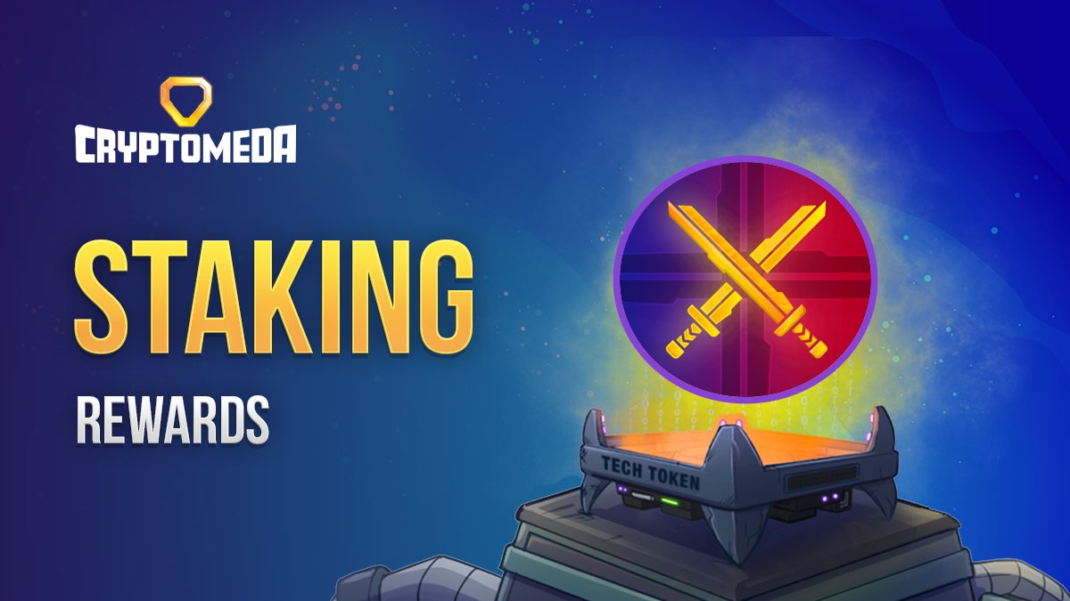 cryptomedatech's tweet image. CryptoMeda&apos;s staking system is a game-changer for cryptocurrency investors. Stake your Tech tokens and earn rewards and benefits! #CryptoMeda #StakingRewards #TechToken