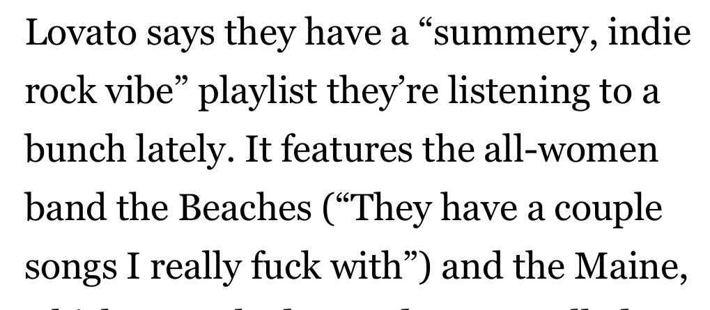 The Beaches tweet media