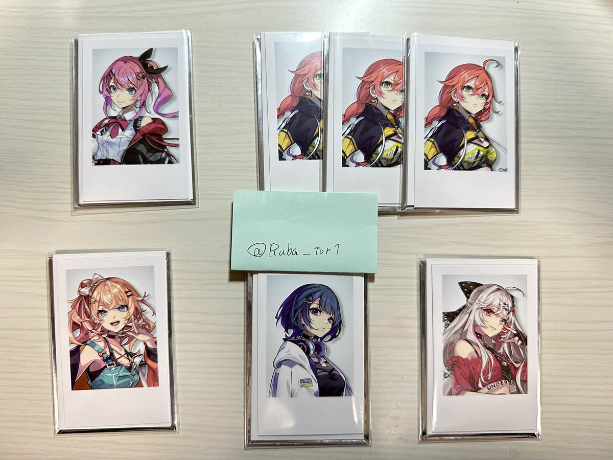 Ruba_tor1's tweet photo. 【交換/譲渡】
にじさんじ / 新人ライバーチェキ / いでぃおす / Idios / チェキ風カード

【譲】🫧 N×1  🐱💫 N×3 R×3  ⚾️🧡 N×1 R×1  ❤️‍🩹 N×1  🐰🗞 R×2  🧸🌙 N×1 R×1

【求】🍕🎢＞＞定価+送料

N⇄N R⇄R

検索からでもお気軽にお声がけ下さい🙇 https://t.co/yrLRxdSef5
