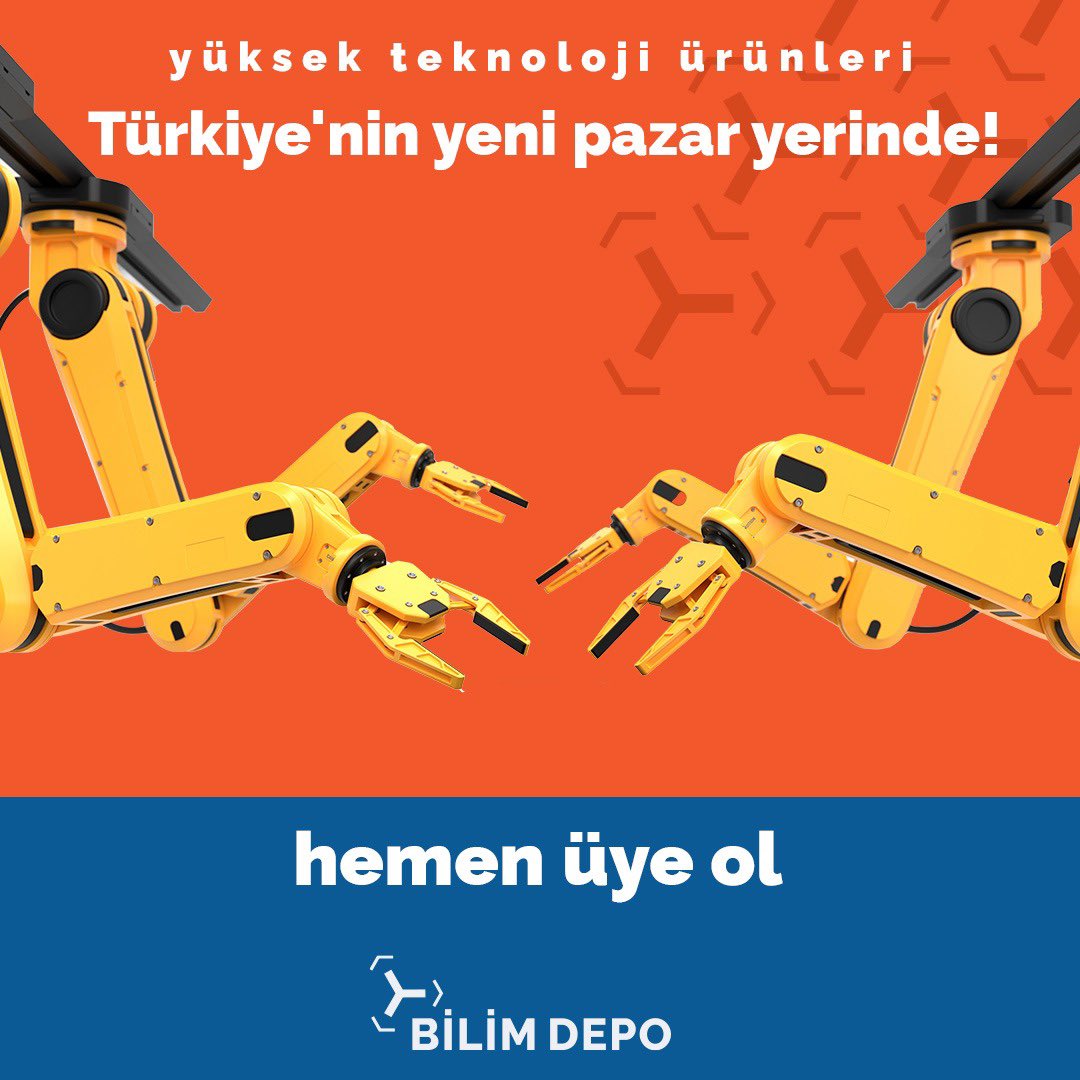 BilimDepo's tweet photo. Dünyaca ünlü markaların yüksek teknoloji ürünlerini tek bir yerde bulmak istiyorsan sen de Türkiye'nin yeni pazar yeri Bilim Depo'ya gel.

Üye ol, fırsatları kaçırma.

https://t.co/tlV722bgYc

#teknoloji #bilim #laboratuvar #medikal #eczane #sağlık #tıp #dental #endüstriyel https://t.co/kOUkrQzx3F