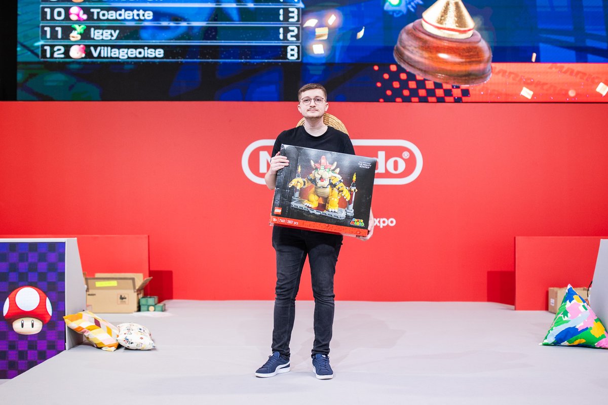 Félicitations à @Playy_mk qui remporte le tournoi #MarioKart 8 Deluxe du jour 🎉 #NintendoJapanExpo