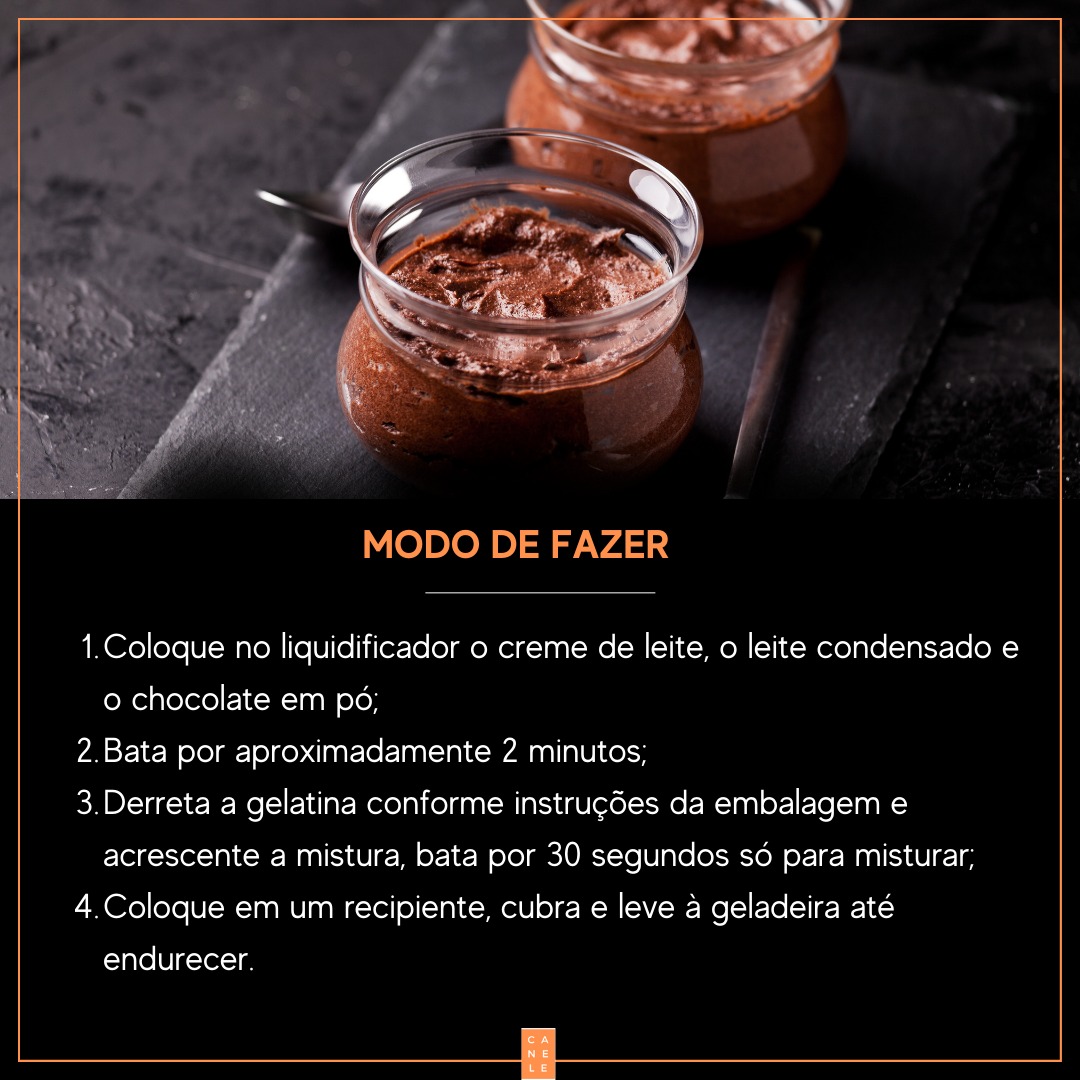 canelestore's tweet photo. Renda-se à cremosidade e ao sabor divino do Mousse de Chocolate!

Sirva essa delícia em nossas sofisticadas peças de porcelana e eleve sua experiência gastronômica a um novo patamar. 

#MousseDeChocolate #Sobremesa #Culinária #Receitas https://t.co/xcEvbvcJpF
