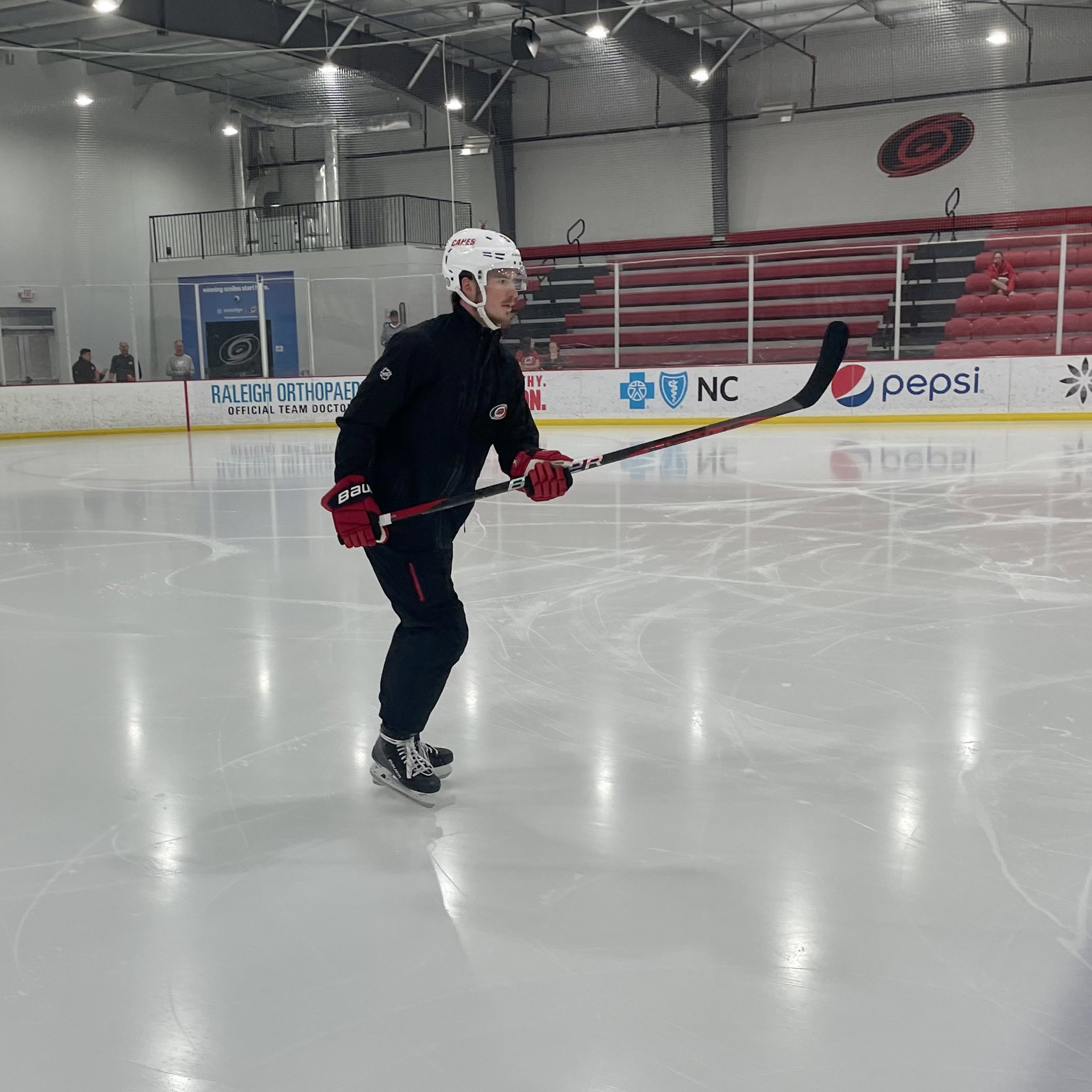 Walt Ruff on Twitter: #Canes forward Andrei Svechnikov just met with the  media for the first time since suffering a season-ending ACL injury in  March. “I've been feeling that love for the