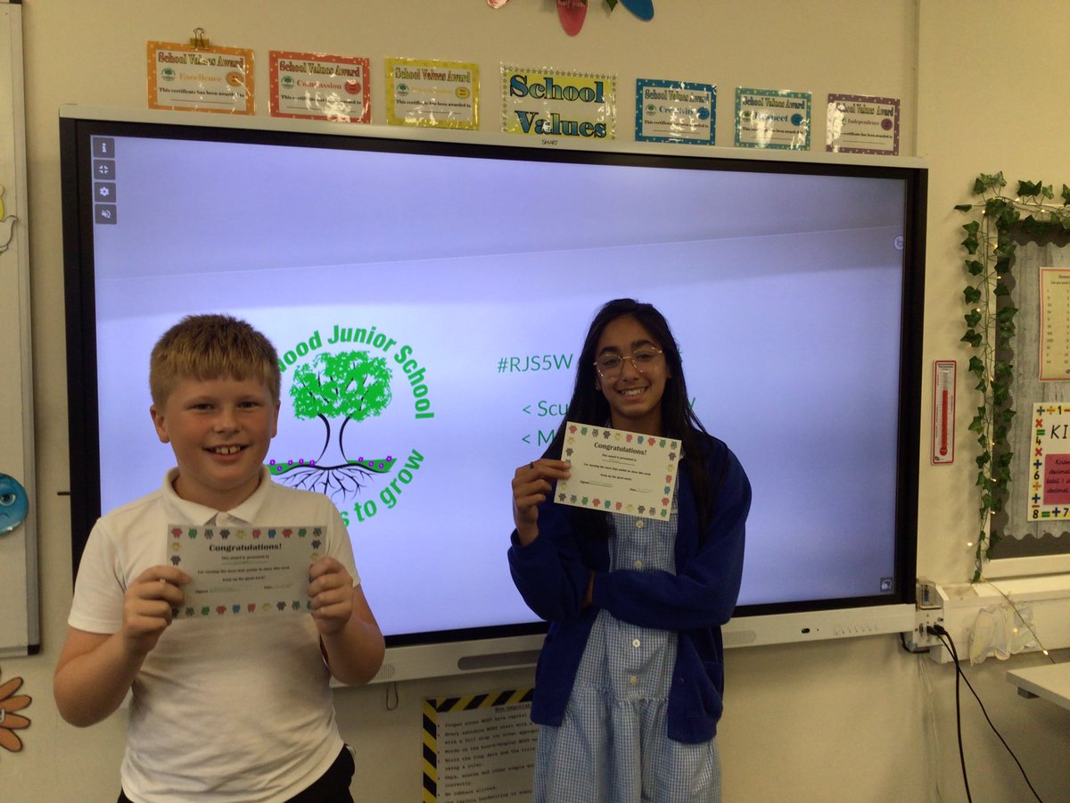ReinwoodJuniors's tweet photo. In our class assembly today, the winners wereβ¦
π₯
π₯
π₯
Homework of The Week: Alannah and Flynn
Posh lunch: Inaya
#SchoolValues: Sana
Most Dojos: Casper and Mariam
π
π
π
π
#RJS5W https://t.co/0MeJkLPUBg