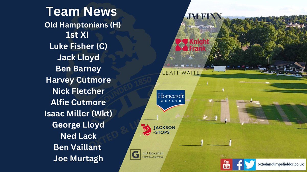 Oxted&LimpsfieldCC tweet media