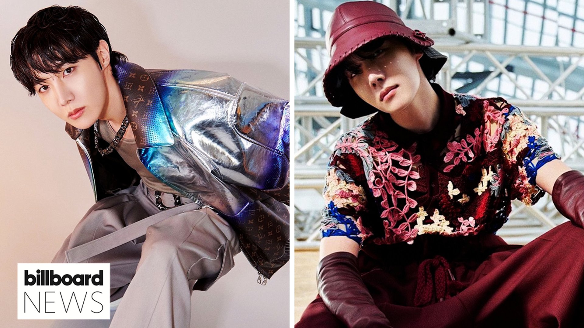 BTs' J-Hope Models in Louis Vuitton Fall/Winter 2023 Campaign