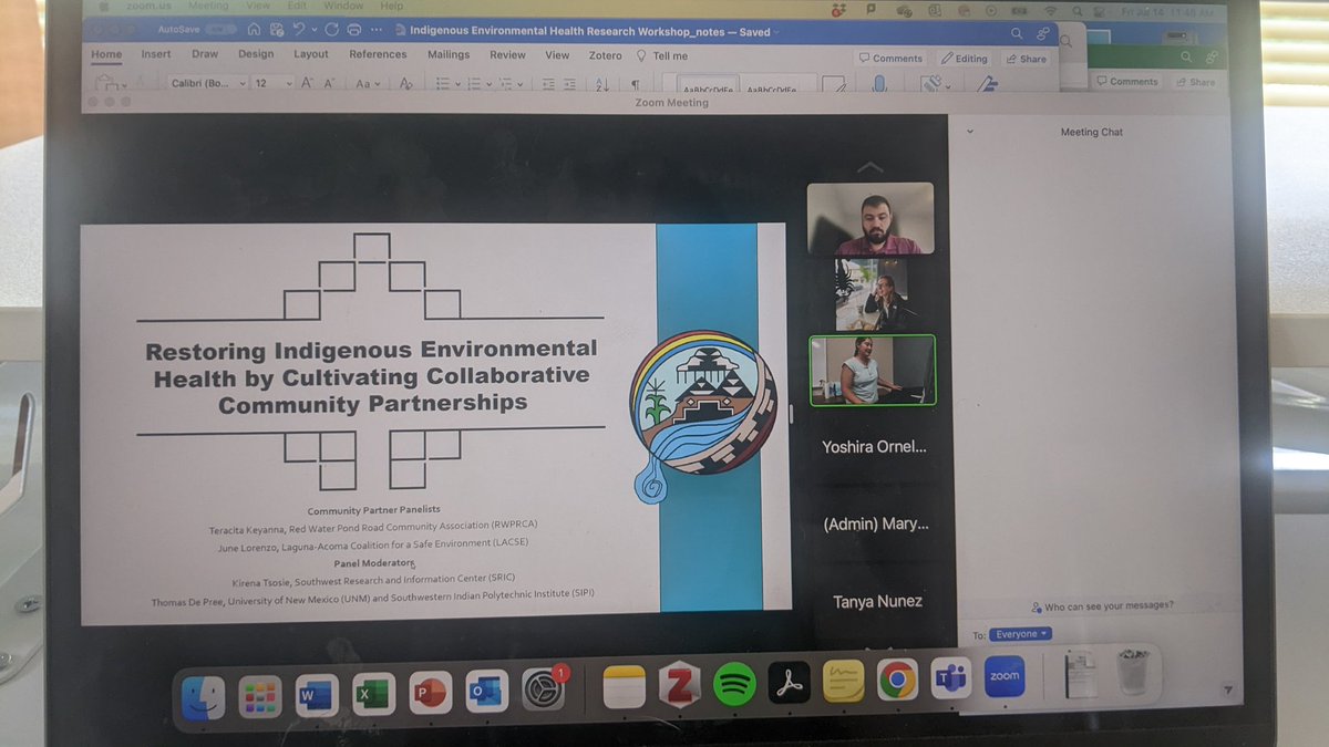 Getting a lot out of <a href="/ColumbiaMSPH/">ColumbiaPublicHealth</a>'s SHARP workshop on Indigenous environmental health research. Thanks <a href="/yoshi_ra/">Yoshiko Soraawr</a> for guiding us through these couple of days!