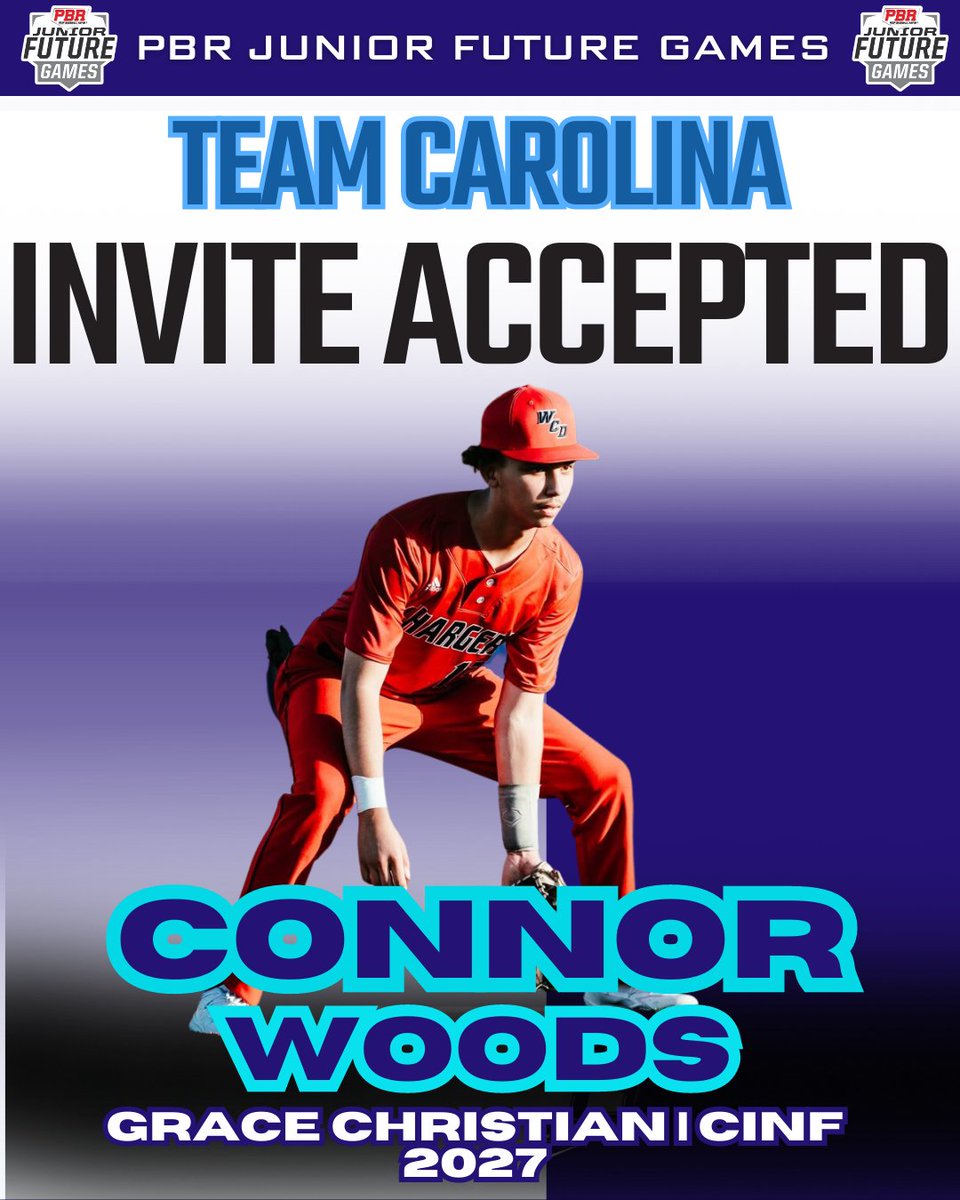 PrepBaseballNC's tweet photo. ππππππ ππππππππ
βΎPBR Jr Future Games #TeamCarolina
πConnor Woods | @ConnorW3327
π2027 CINF
π@GCS_GraceBsbl
#HeadingToLakePoint https://t.co/EOiQ7GtwNm