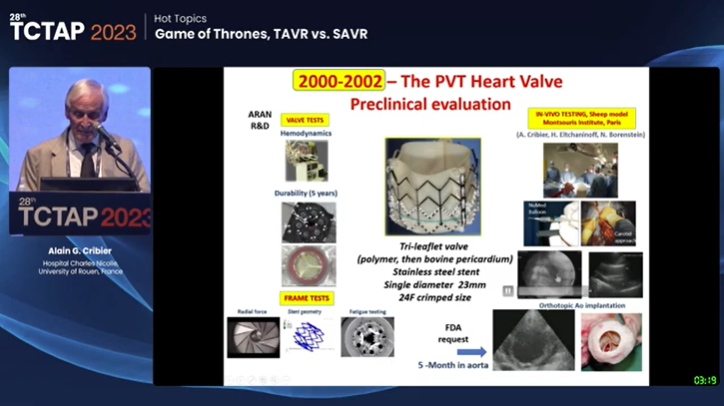 Zill_cardio's tweet image. While  #APVALVES2023 is just around the corner, here is a little throwback to #TCTAP2023 session based on the tremendous journey of TAVR spanning over 20 years, as summarized by the pioneer of TAVR; Dr. Alain G. Cribier himself.

@summitmd_cvrf @dukwoo_park #CardioTwitter #1/3