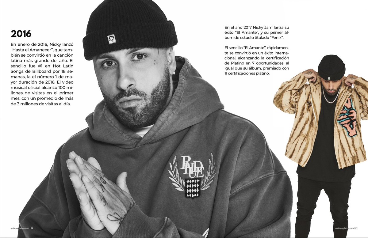 soylatin0's tweet photo. @NickyJamPR new cover #soylatino https://t.co/GIbrRm7DB9 https://t.co/r9oRPqSC0L