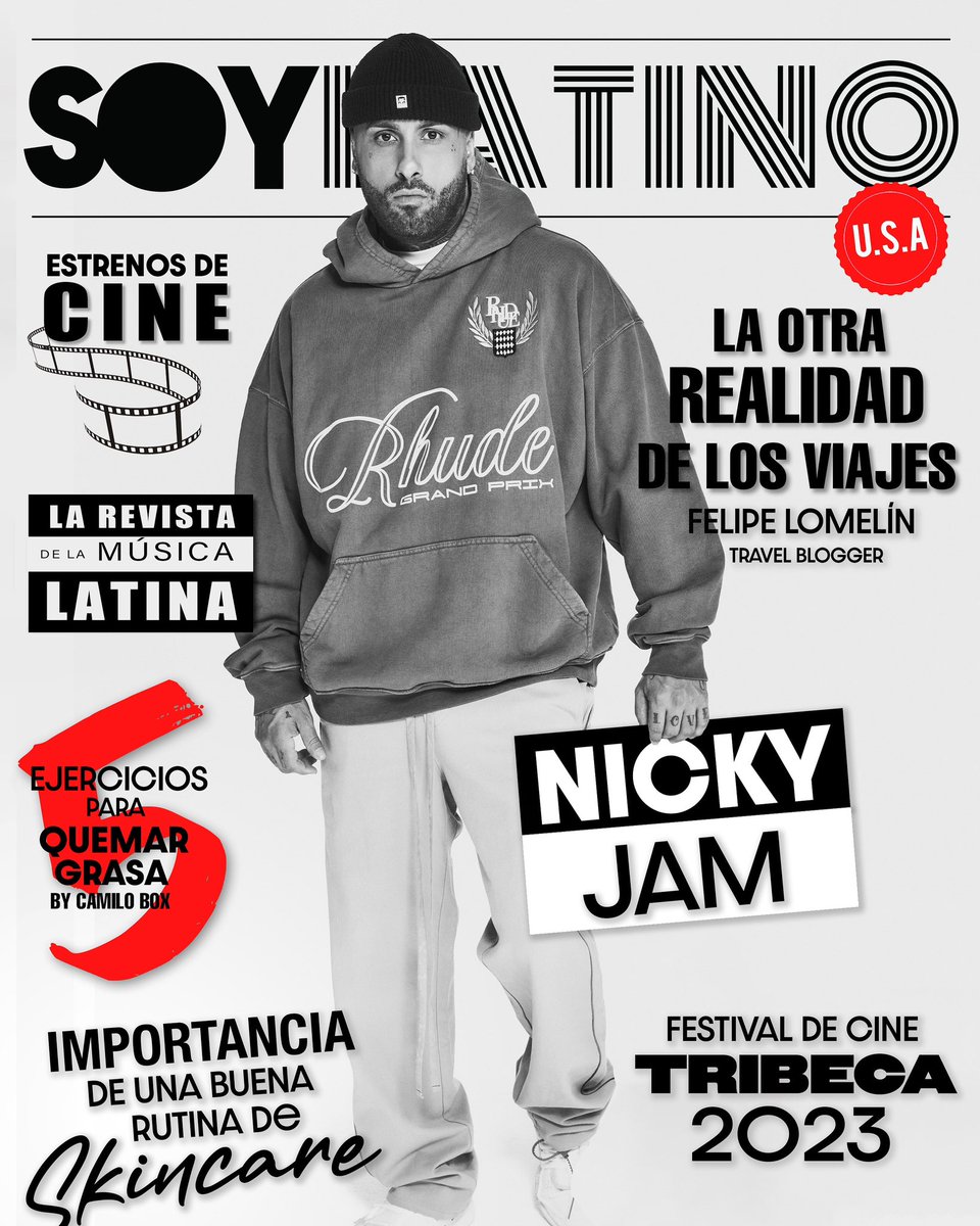 soylatin0's tweet photo. @NickyJamPR new cover #soylatino https://t.co/GIbrRm7DB9 https://t.co/r9oRPqSC0L