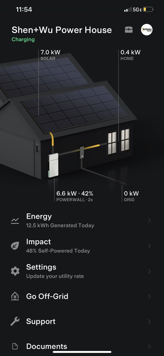ShenBamz's tweet image. Who needs the Grid when you have Powerwall. Have you ever seen a $20.00 light bill? I have. #Tesla #Powerwall #Teslasolar #Elonmusk