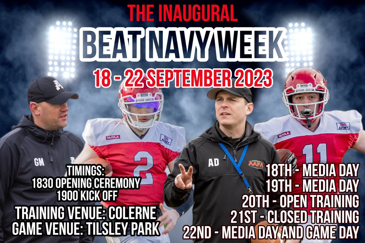 Army American Football tweet media