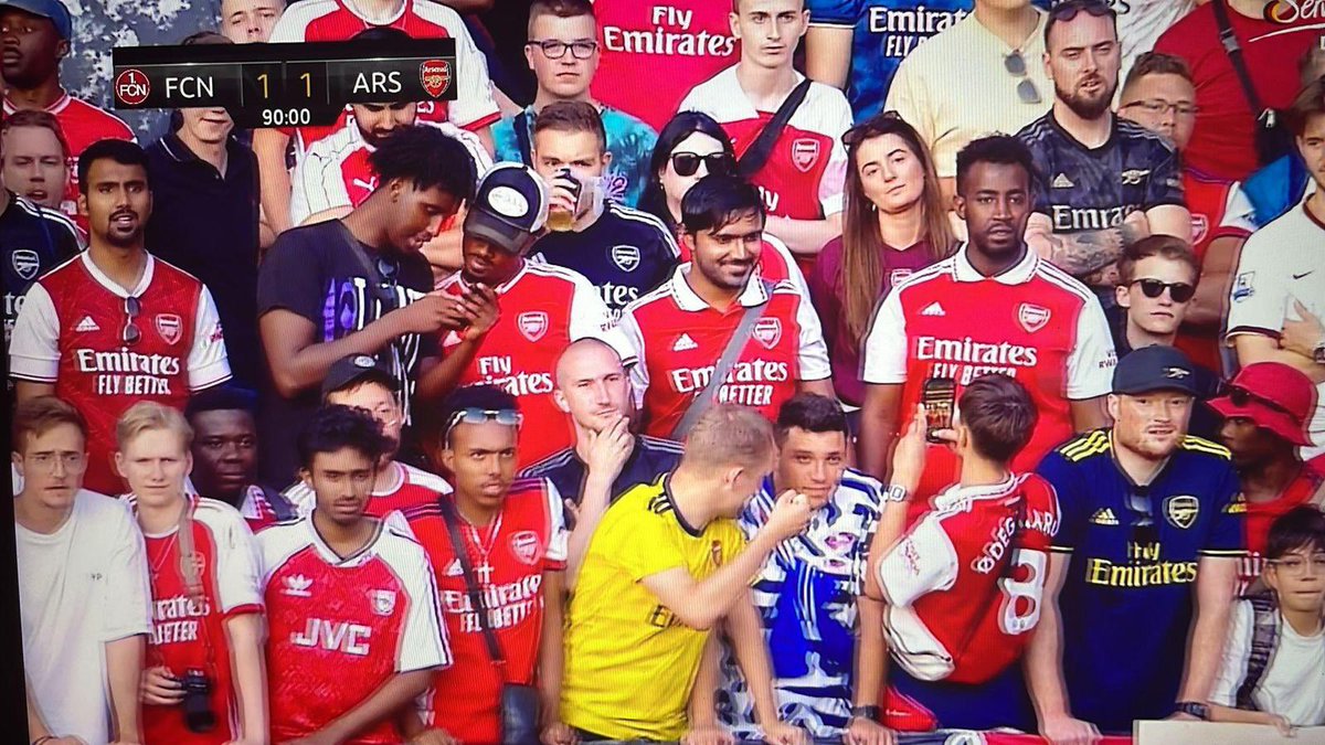 Hmm.. ok  iam on tv now ! @Arsenal  @AFTVMedia 
#arsenalgermany #arsenal #arsenalvsnuremberg #saka