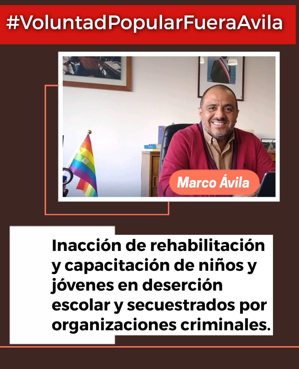 ¿ A QUIEN LE IMPORTAN LOS NIÑOS ?
A NOSOTROS !!
Y CLARAMENTE AL SR MINISTRO NO.
POR ESO ES UN GRITO EN TODO CHILE !!!
#VoluntadPopularFueraAvila