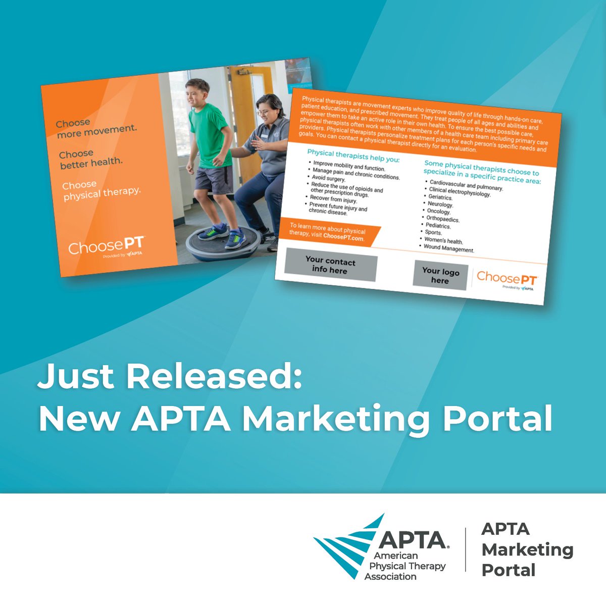 APTA Private Practice on Twitter "RT PTAli1 Between APTA and APTA