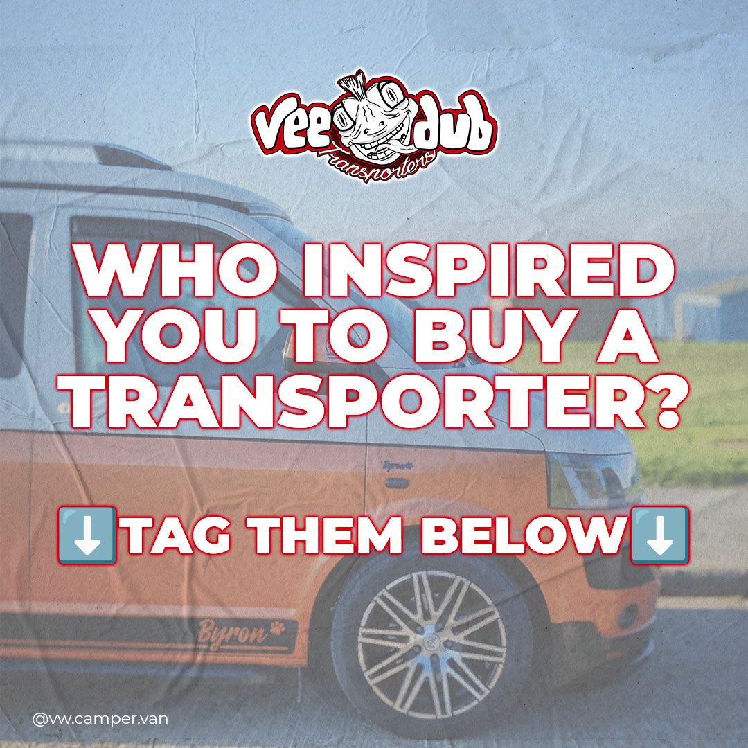 Who inspired you to buy a Transporter? 👀🤔

Let us know by tagging them in the comments below! ⬇️🤙

#veedub #veedubtransporters #volkswagen #transporter #vanlife #vanlifediaries #vanlifemovement #vanlifeexplorers #vanlifeadventure #avanlife #avanlifedream #avanlifestory