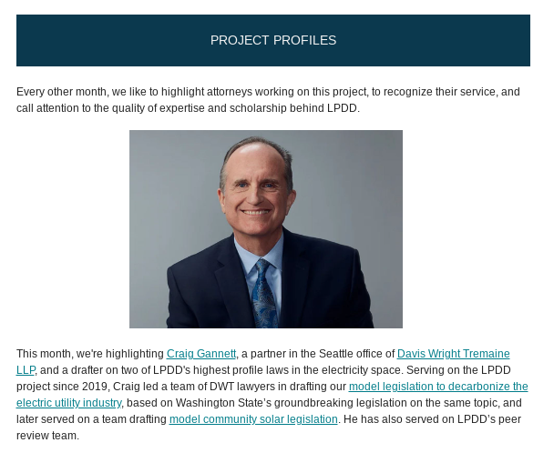 SabinCenter's tweet photo. π£ The Legal Pathways to #DeepDecarb team brings you this month's newsletter:
β New model federal law commissioning a study of the #cleanenergy workforce
π New resources
β¨ Project profile: Craig Gannett
π° In the News
πββ How to get involved
https://t.co/RIFae5OimK https://t.co/2D5h3mWCZz