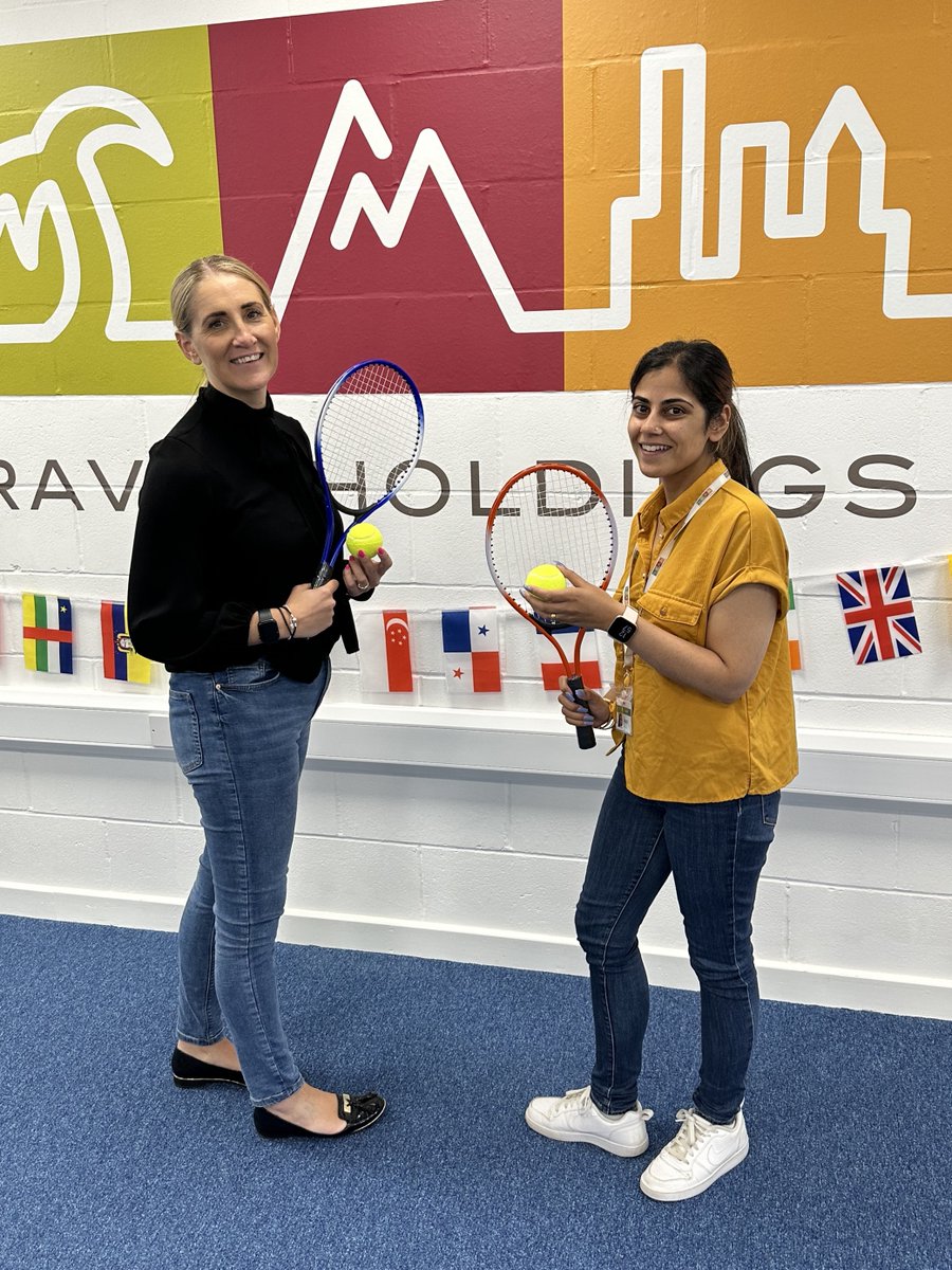 uk_wth's tweet photo. We got into the Wimbledon spirit in our office with @PrincessCruises this week! They brought us a Wimbledon-themed Afternoon Tea including strawberries and cream and tennis fun to put our skills to the test! 
Be part of our dynamic team ➡️ https://t.co/eW1im5Etkq https://t.co/Xh2cfa2JaW