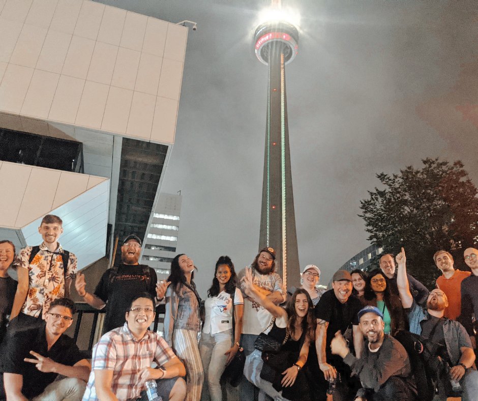 AgencyAnalytics's tweet photo. Our recent team meetup was an absolute blast! π From office shenanigans and cheering on the Blue Jays to celebrating Earl's retirement, we bonded like never before. πβ¨ Cheers to making more memories and fostering work-life success! #TeamMeetup #GoTeamAA #WorklifeSuccess https://t.co/Xt0EMSBGE1