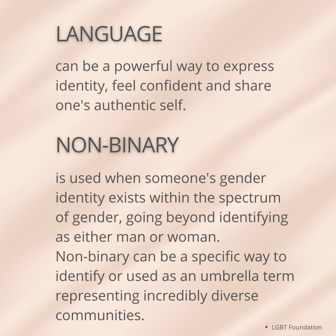 Happy International Non-Binary People’s Day! Today, we hold space for joy, laughter and acceptance as we stand strongly with LGBTQIA2S+ communities as allies. There is always time to celebrate, support, love and welcome everyone in being their authentic selves.
