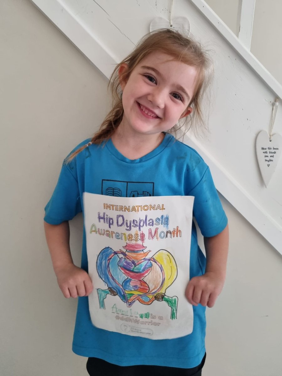 STEPS_Charity's tweet photo. 🌟Another super, resilient, forever smiling and talented #DDHwarrior, Amelia! Your family are so proud, and, so are #TeamSteps 🌟 https://t.co/QcvyrEnTxV