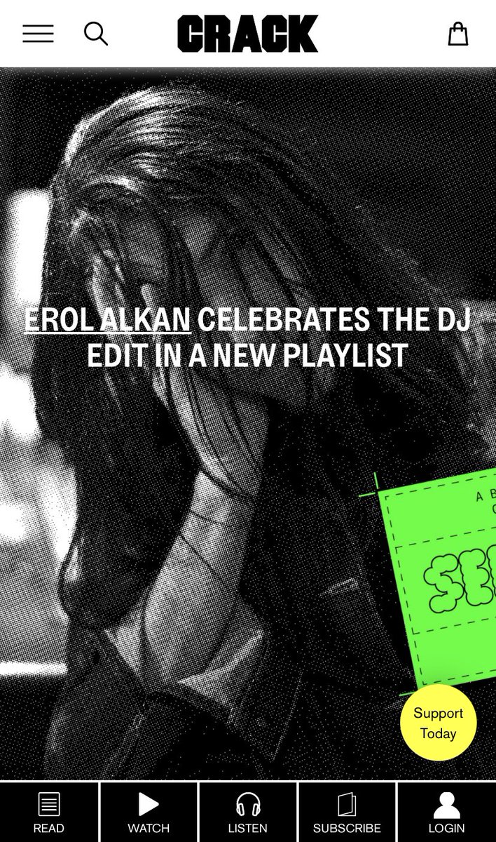 robertsonjustin's tweet photo. Many blessings to @erolalkan for including my Deadstock 33s Re Scrambled edits in his top chart in @crackmagazine . If you’d like them you can find the link in my bio. #erolalkan #edits #reedits https://t.co/yAHkFL02Vz