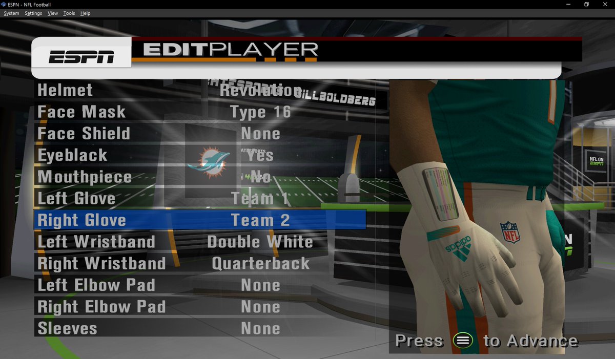 RateSports's tweet photo. Can confirm that every team in #NFL4K24 Release Two will have brand new, high-res glove textures ;) https://t.co/W8u6RL7FdO