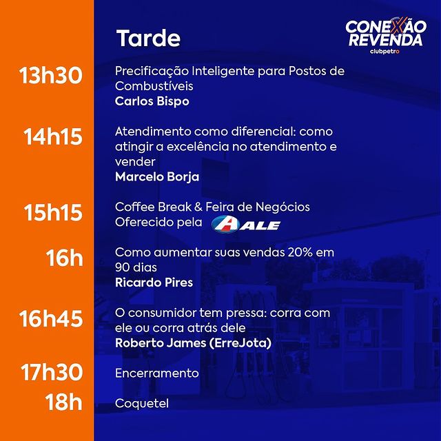 _SindipostosRN's tweet photo. Saiu a #programação completa do #ConexãoRevenda! Você já pode consultar os horários das palestras!

Clique no link: https://t.co/irW4SgBGSL https://t.co/a3I109BZ3f