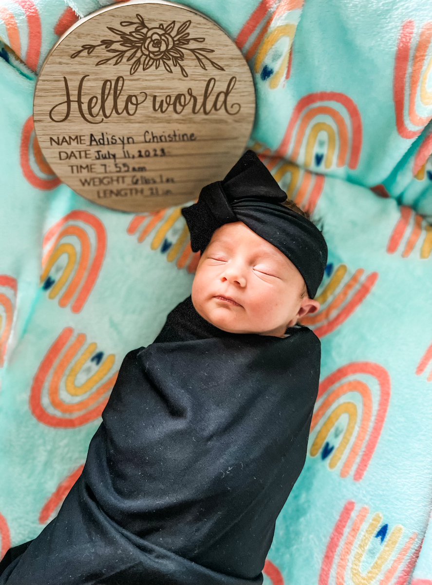 Upset I wasn’t able to attend #Engage2023 this year but I was too busy having a baby!! Sweet Adisyn is finally here 💗