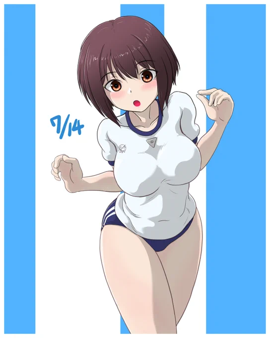 イツリン!(また)遅刻シマシタ!   #須賀乙莉生誕祭 #アリスギアお絵かき