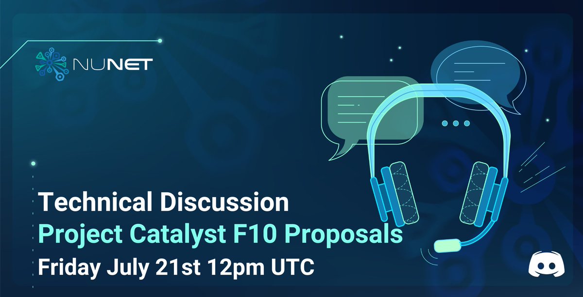 🎉 We close off another productive week at #Nunet. 

Our Focus:

📝 Sent 6 #ProjectCatalyst Fund 10 Proposals into submission - bit.ly/3D8e4QS
🤝 Partnered with <a href="/Argus_NFT/">ArgusNFT</a> with their ML and NFT Proposal bit.ly/3pLYLuh
📚 Published a blog on all Fund 10 Proposals