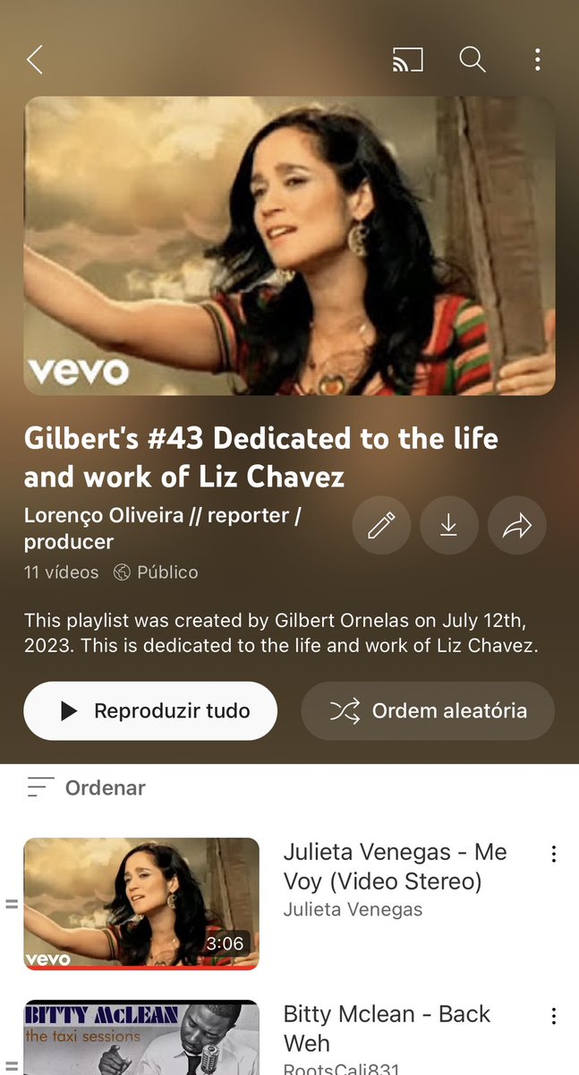 De Julieta Venegas a Charles Mingus: a playlist 43 de <a href="/ornelas7785/">Gilbert Ornelas</a> tá aqui: bit.ly/GDI-43