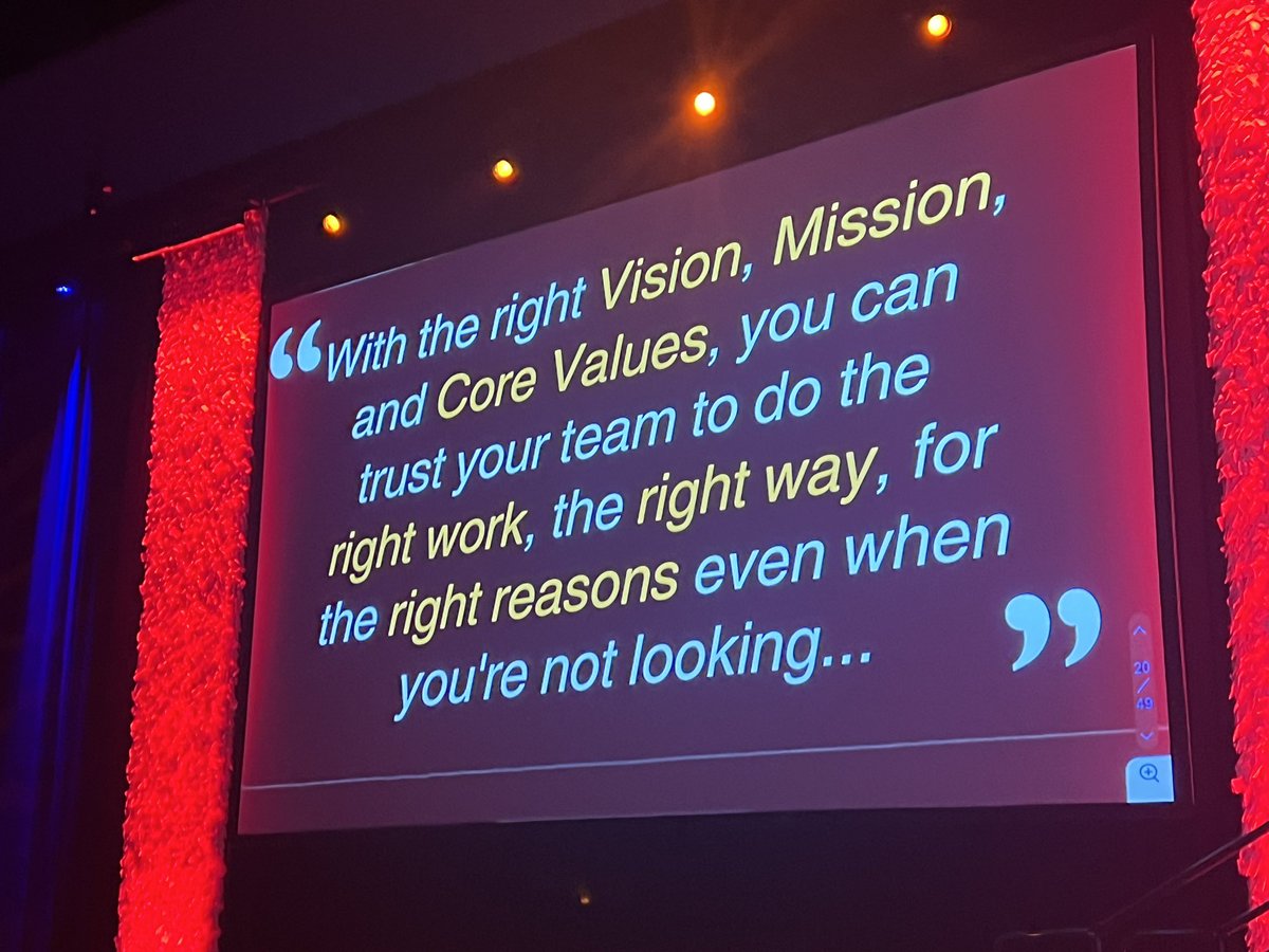 Next level keynote happening now! 🔥 Thank you @Robyn_Mindsteps for your powerful message and strategies to truly make a difference for ALL kids! #100Culture #Ignite23 #ServiceOverSelf @NASSP