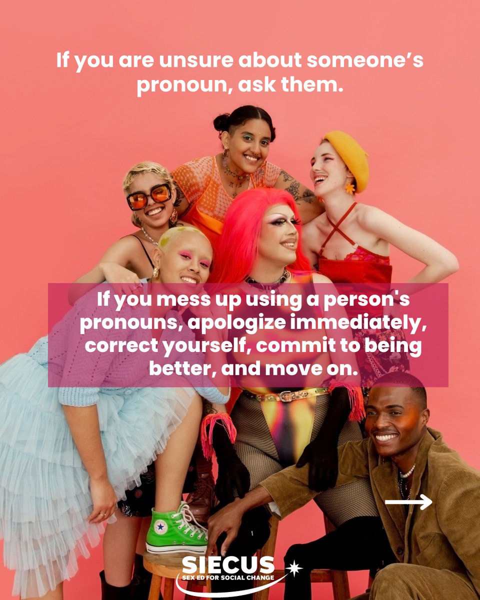 SIECUS's tweet photo. Happy International Non-Binary People's Day! SIECUS is an ally of the LGBTQIA+ community and we have a firm commitment to including education on all gender identities in sex education curriculum.
#nonbinary #lgbt #lgbtq #gender #transgender #sexed #siecus https://t.co/BgoQSc6Oeu