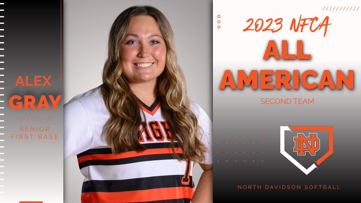 NDBKSoftball's tweet photo. 🥎‼️Congratulations to Alex Gray for being named All-American by NFCA‼️ 

ND Softball is proud of your accomplishments and success during your HS career! We wish you the best at LR! https://t.co/X3CEuP1My6
