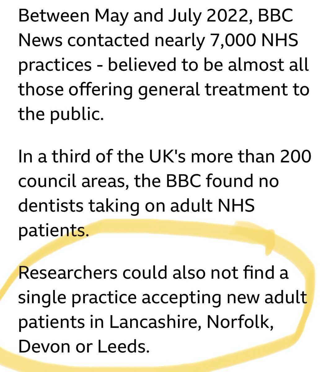 NHS dentistry is back in the news.

There is an alternative to NHS dentistry and you can book a new patient consultation as early as next week online 24/7 via our website ....

fhdc.co.uk/leeds-dentists…

#dentist #nhsdentist #dentistleeds #leeds #leedsdentist #emergencydentist