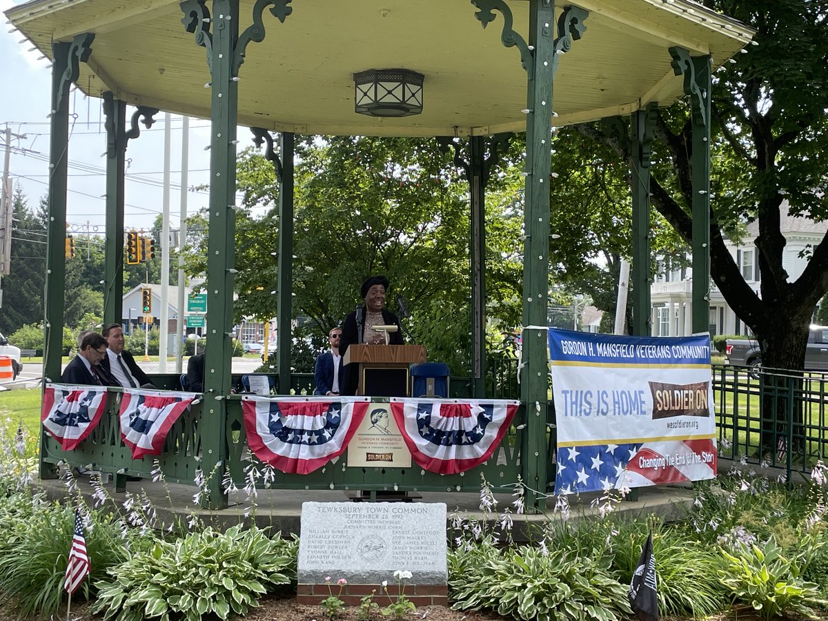 WeSoldierOn's tweet photo. Check out some of the images of our speakers from yesterday's groundbreaking event for the Gordon H. Mansfield Veterans Community in Tewksbury, MA. We cannot wait to welcome 21 #life veterans to their new home. #thisishome #community #endinghomelessness https://t.co/QWo2wB1ljO