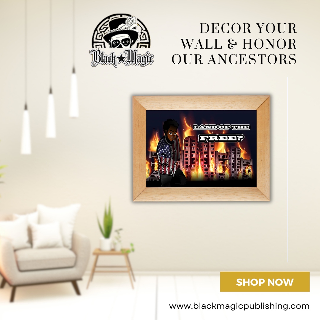 Transform your walls into a tapestry of heritage and soul.

Discover our collection today and pay homage to our ancestors through captivating décor!

Visit our website or call us.

#blackmagicpublishing #blackmagicpub #blackmagiccards #blackbusinessowner #blackbusiness