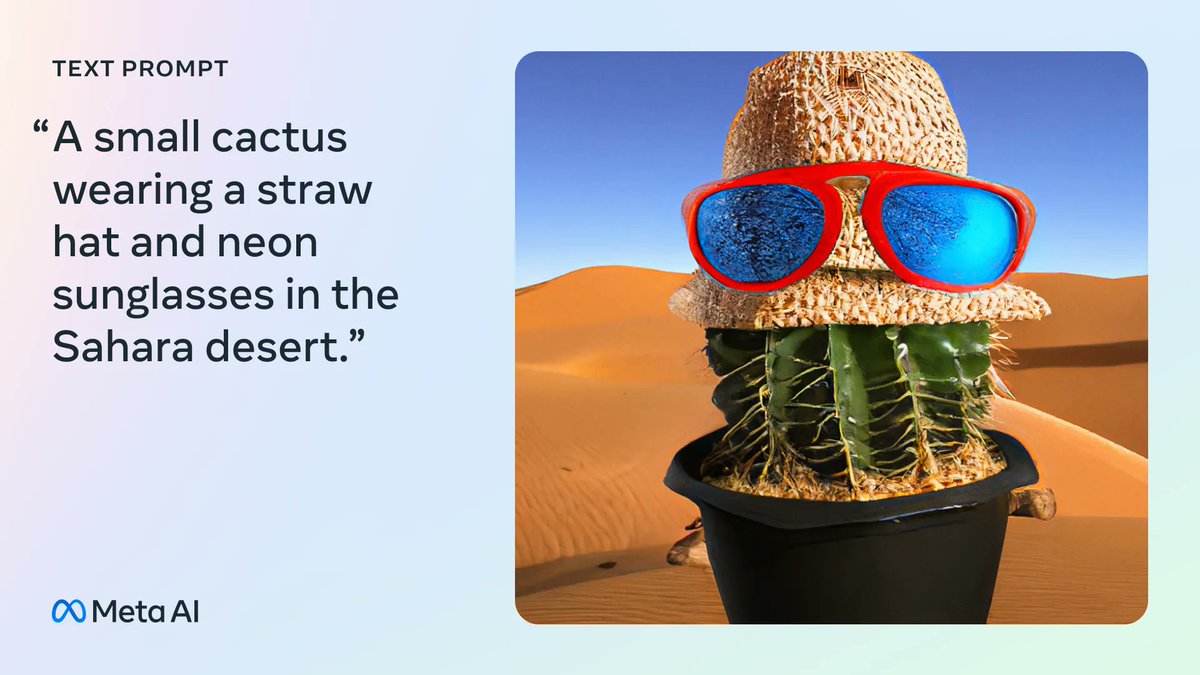 Introducing CM3leon, a first-of-its-kind multimodal model that achieves state-of-the-art performance for text-to-image generation with 5x the compute efficiency of competitive models.

More details ➡️ bit.ly/44I6t7E