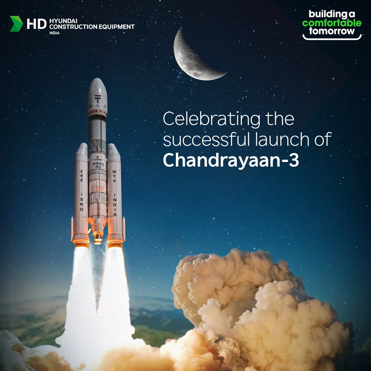 HyundaiCEIndia's tweet photo. A monumental leap for India's space program!ย ๐๐ฒ๐ฎ๐ฟ๐๐ณ๐ฒ๐น๐ ๐ฐ๐ผ๐ป๐ด๐ฟ๐ฎ๐๐๐น๐ฎ๐๐ถ๐ผ๐ป๐ ๐๐ผ ๐๐ฆ๐ฅ๐ข ๐ผ๐ป ๐๐ต๐ฒ ๐๐๐ฐ๐ฐ๐ฒ๐๐๐ณ๐๐น ๐น๐ฎ๐๐ป๐ฐ๐ต ๐ผ๐ณ ๐๐ต๐ฎ๐ป๐ฑ๐ฟ๐ฎ๐๐ฎ๐ฎ๐ป-๐ฏ.
#Chandrayaan3 #ISRO #HDHyundaiCEIndia #ComfortIntelligence #BuildingAComfortableTomorrow https://t.co/0Df2WV1tmu