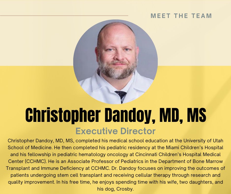 EngraftLN's tweet photo. Meet Engraft Executive Director Christopher Dandoy, MD, MS! https://t.co/kYquDENCfA