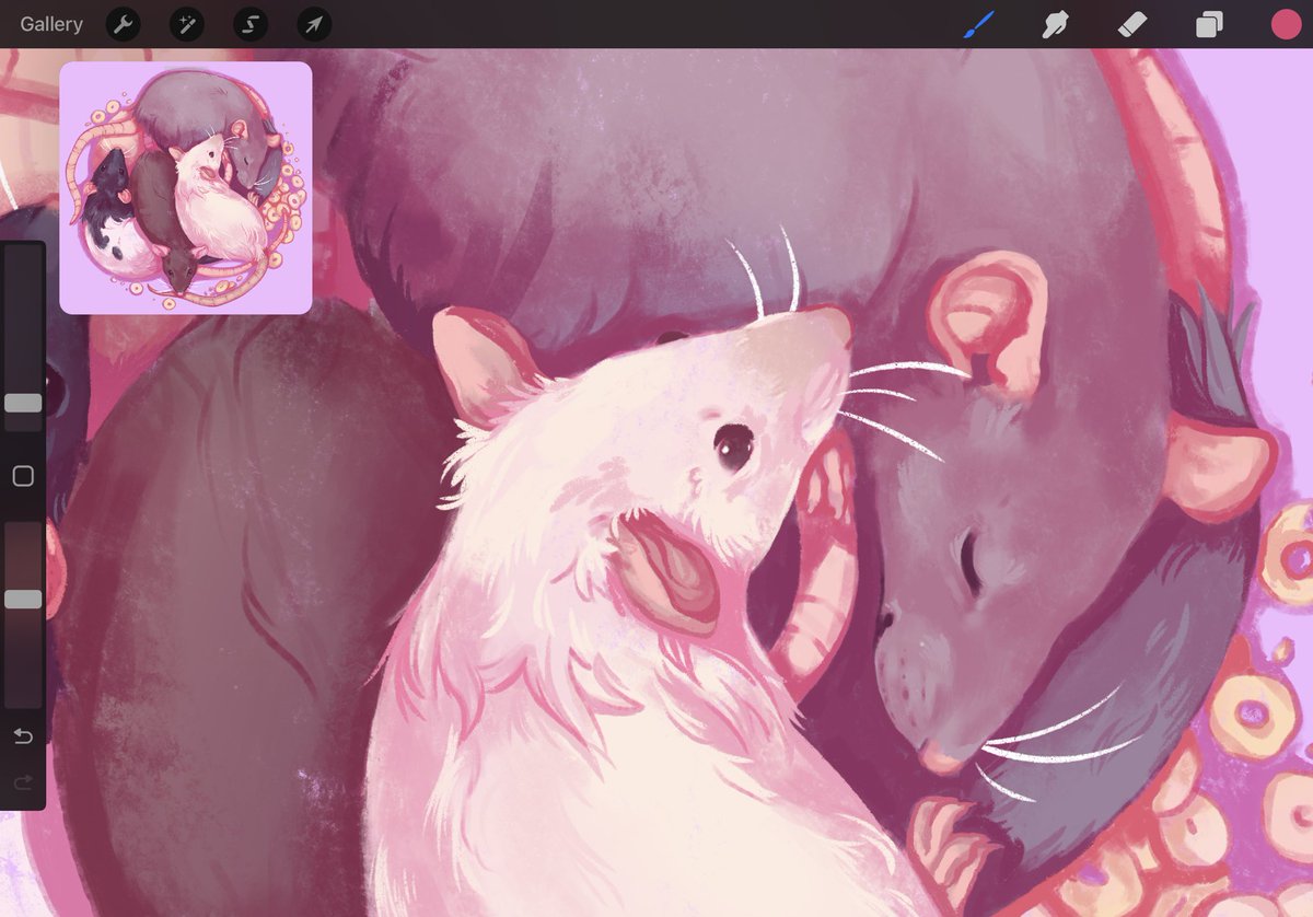 WIP! (I love rats) 😭🐀