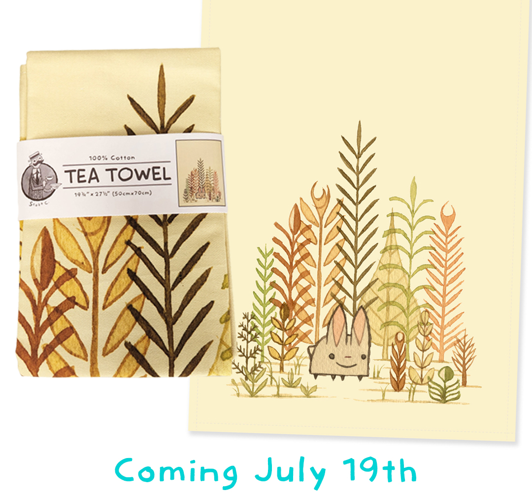 Bunny Tea Towel hopping into The Scott C Shop Wednesday, July 19th! 

TheScottCShop.Com (link in bio)

*online sale starts at 9 am PST

#scottc #SDCC #Booth2015