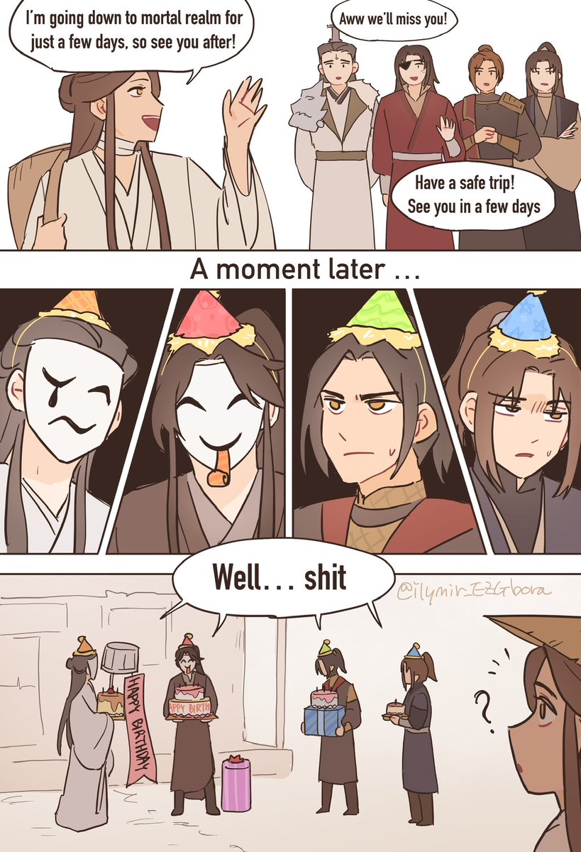 TGCF SPOILER‼️‼️

Everyone wish Xielian Happy Birthday!!
#tgcf 