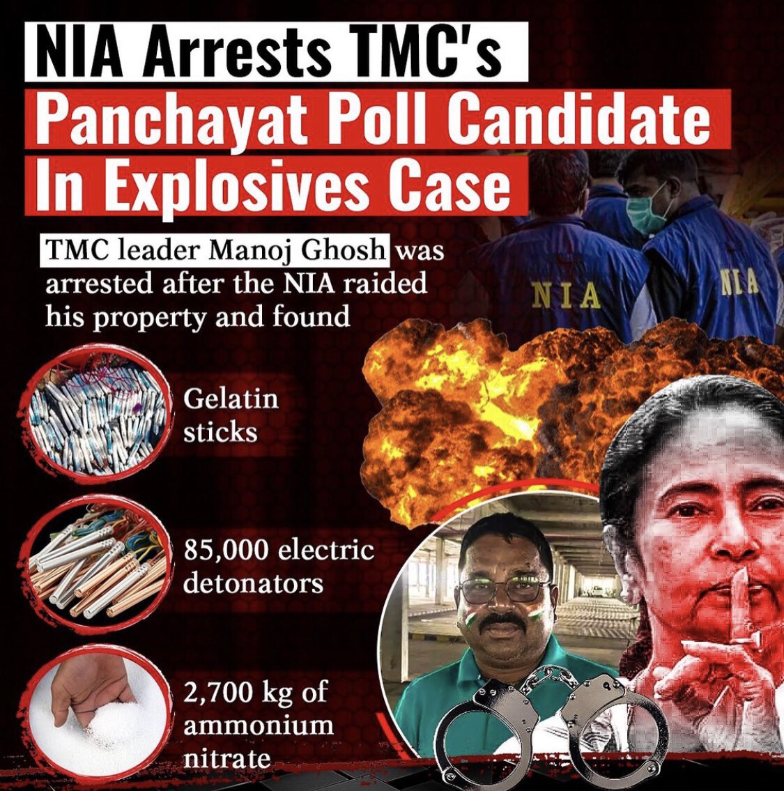 RushRStay's tweet photo. Mamta Banerjee seems to be in a mission to Turn West Bengal into a Separate Country. 😡😡 https://t.co/rzYaxANoPh
